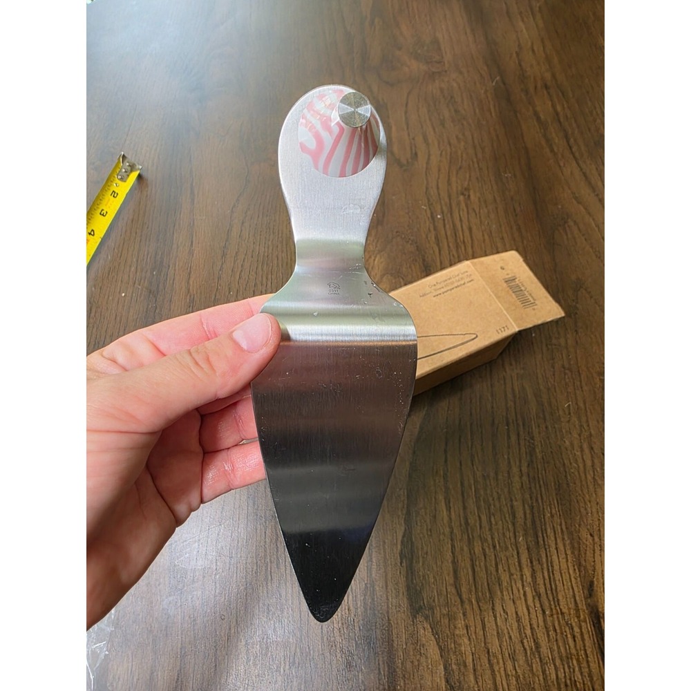 Pampered Chef Pink Zebra High Heel Cake Server #1171 Magnetic B3 - Picture 5 of 12